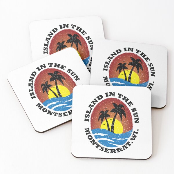 Item preview, Montserrat W.I - Island In The Sun designed and sold by IdentiTee Studios.