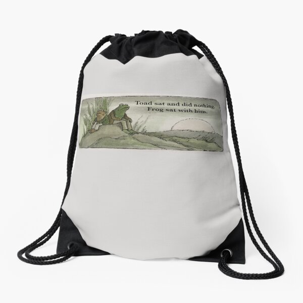 Item preview, Toad sat and did nothing. Frog sat with him. designed and sold by PoeTatoes.