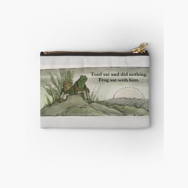 Item preview, Toad sat and did nothing. Frog sat with him. designed and sold by PoeTatoes.
