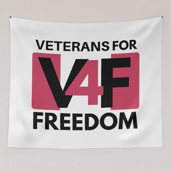 Item preview, Veterans For Freedom - V4F designed and sold by ViewerEqualsPhoton.