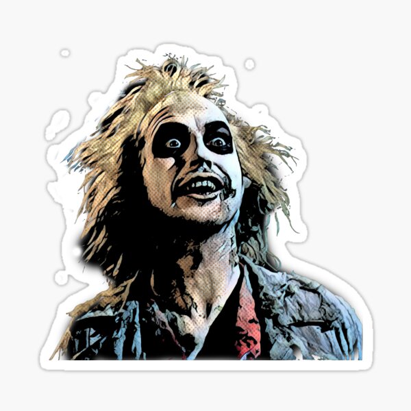 beetlejuice Sticker