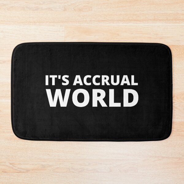 Item preview, It's accrual world designed and sold by TomorrowQuotes.