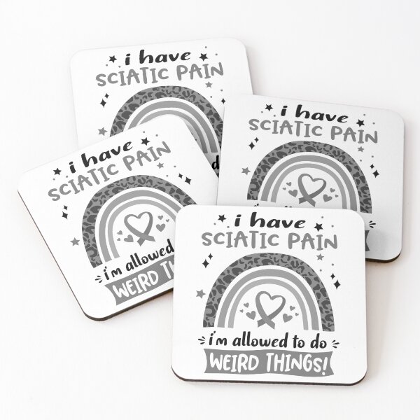 Item preview, Sciatic Pain Awareness - I have Sciatic Pain i am allowed to do Weird Things! designed and sold by KirstybShop.
