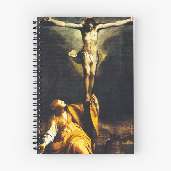 Item preview, Mary Magdalene at the Foot of the Cross,  by Italian Renaissance Painter designed and sold by IlluminatedPage.