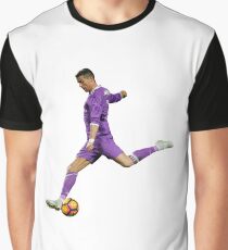 Ronaldo - Purple Graphic T-Shirt