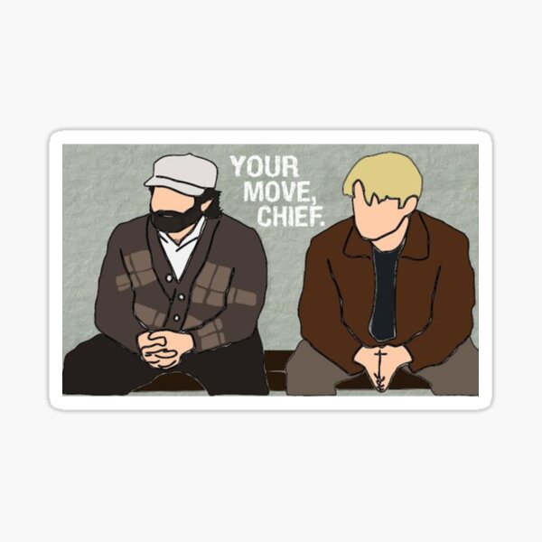 Artikel-Vorschau von Cartoon „Good Will Hunting“, designt und verkauft von MEDARTWORK.