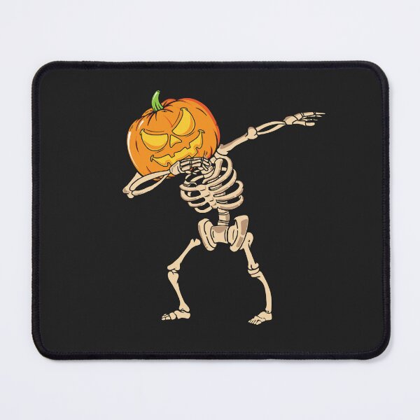 Item preview, Dabbing skeleton with pumpkin head designed and sold by cutenevil.