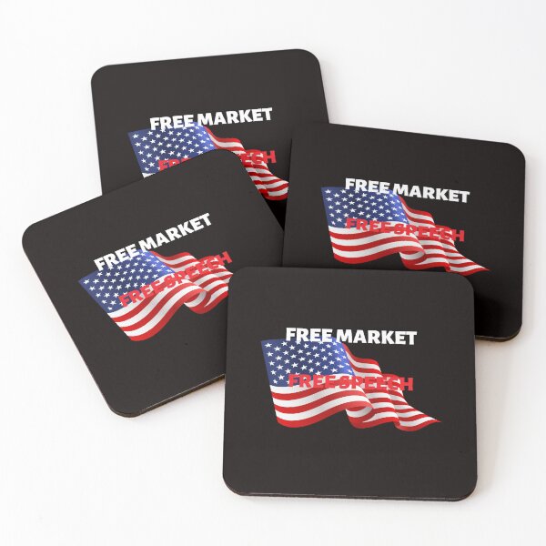 Item preview, Free-Market, Free-Speech designed and sold by passiveink.