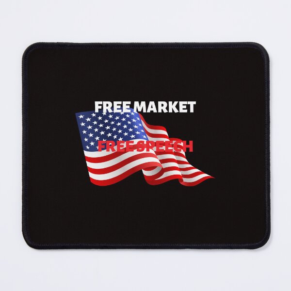 Item preview, Free-Market, Free-Speech designed and sold by passiveink.