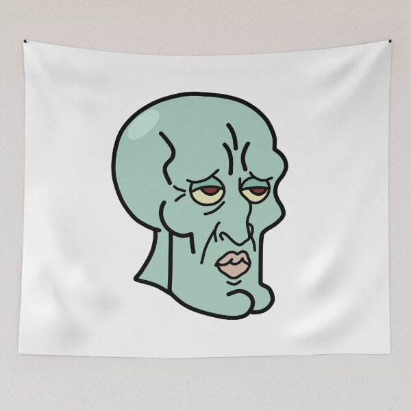 Item preview, Pretty Squidward designed and sold by CheesyPoodle.