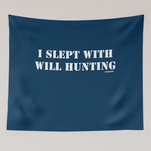Item preview, I slept with Will Hunting Fitted  designed and sold by MEDARTWORK.