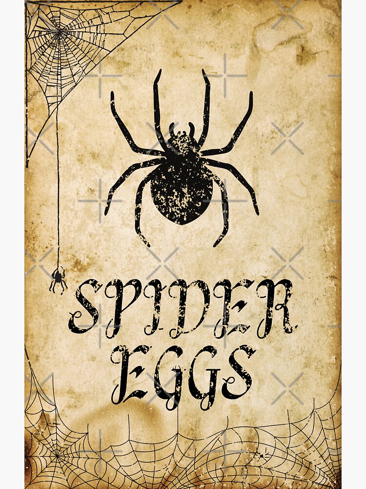 Red Bubble Spider Poster for Sale by Carrie Potter