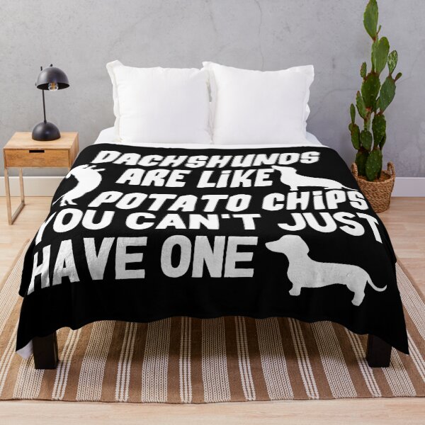 Item preview, Dachshunds Are Like Potato Chips You Can't Jut Have One designed and sold by TheAnimalZ00.