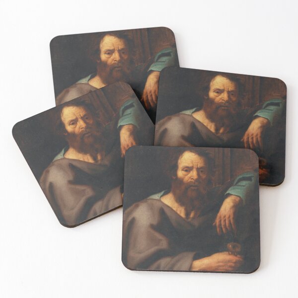 Item preview, Saint Paul | Jacob Jordaens | 1650 Renaissance Gospel Biblical Art designed and sold by CJET.
