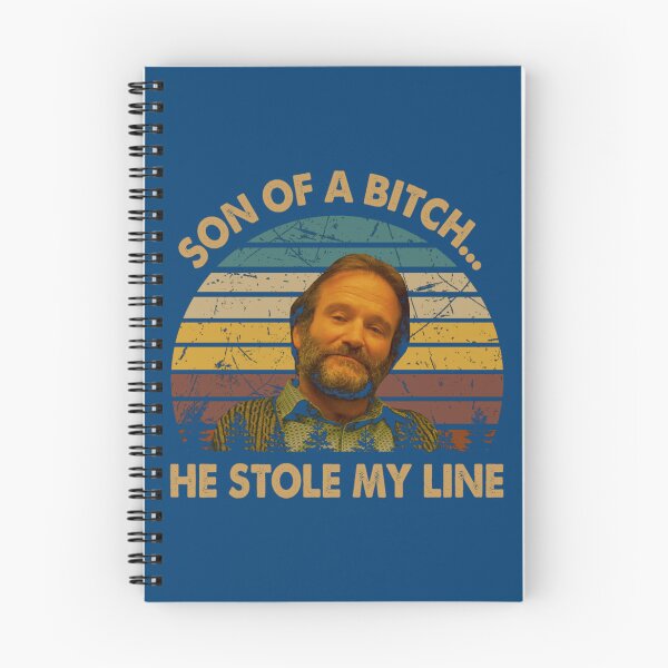 Item preview, Son of a bitch, he stolen my line Sean Maguire character   designed and sold by MEDARTWORK.