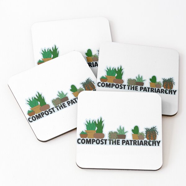 Item preview, compost the patriarchy plants designed and sold by elizabethmod.