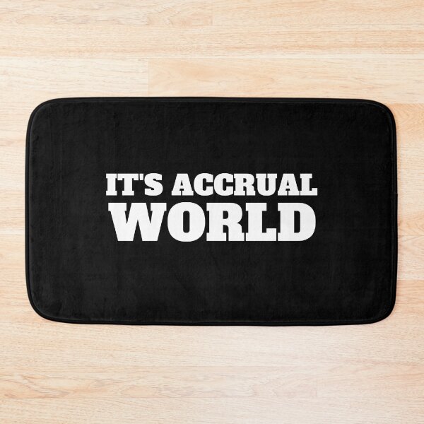 Item preview, It's accrual world designed and sold by TomorrowQuotes.