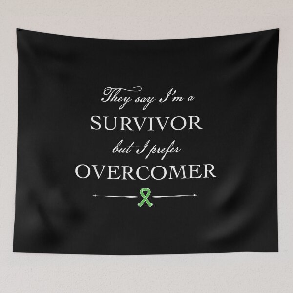 Item preview, Non-Hodgkins Lymphoma Survivor - I Prefer Overcomer designed and sold by Holvasterlund.