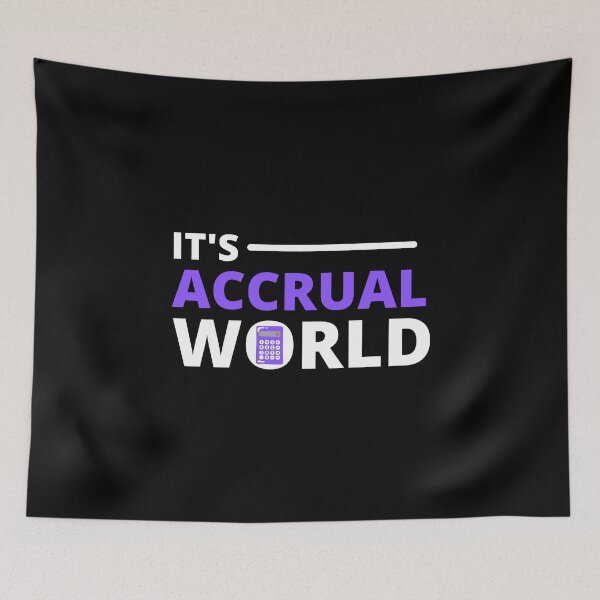 Item preview, It's accrual world designed and sold by TomorrowQuotes.