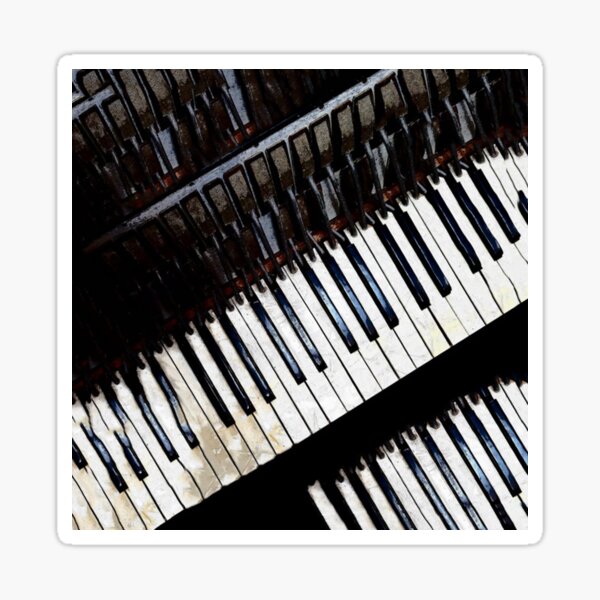 The Key Is Music Sticker