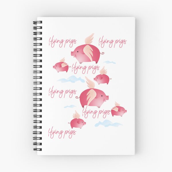 Item preview, When pigs fly flying pig designed and sold by Fumar3065.
