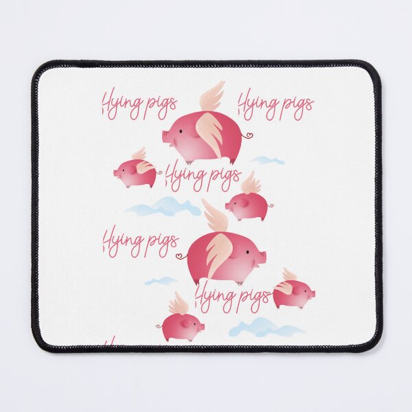 Item preview, When pigs fly flying pig designed and sold by Fumar3065.