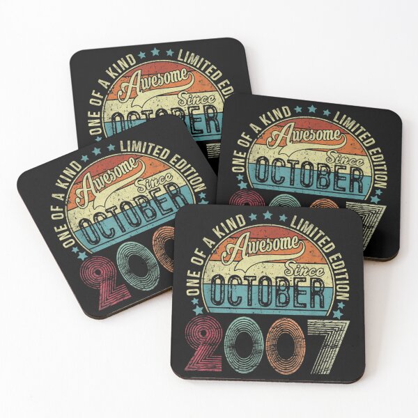 Item preview, 15 Years Old Gifts 15th Birthday Awesome Since October 2007 designed and sold by Axelbergmann.