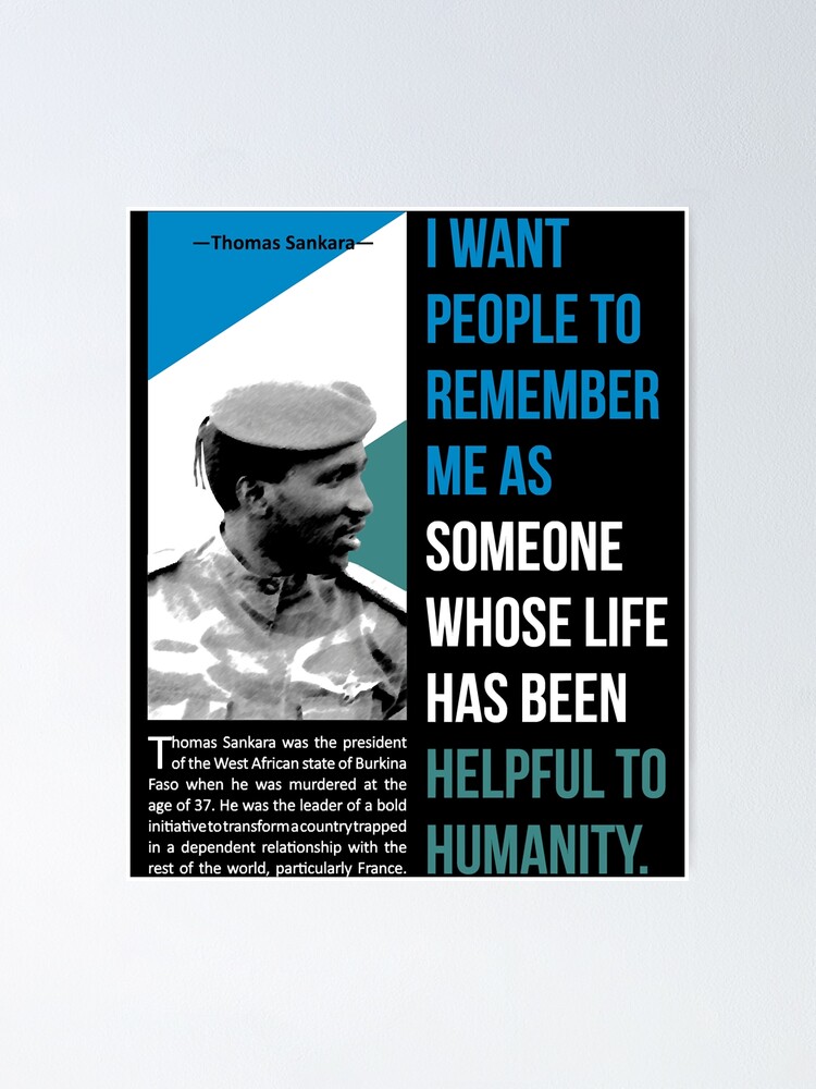 Thomas Sankara Lumumba Burkina Faso Design Retro Gift Cool Men