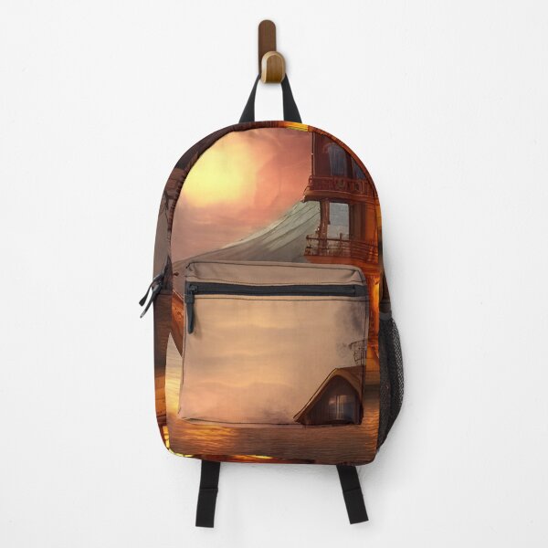 Item preview, Snug Houseboat in Sleepy Harbor ai generated art botprompt designed and sold by botprompts.
