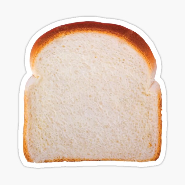 slice of good bread Sticker