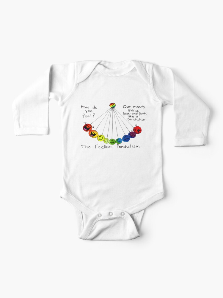 Body Bebe Le Pendule De Sentiments De Couleur Par 1redbublppasswo Redbubble