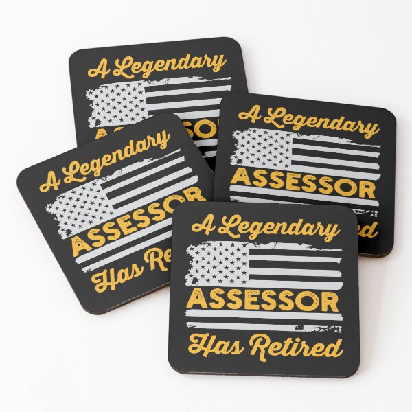 Item preview, A Legendary Assessor Has Retired: Funny Tax Assessor Gift designed and sold by Adexyl.