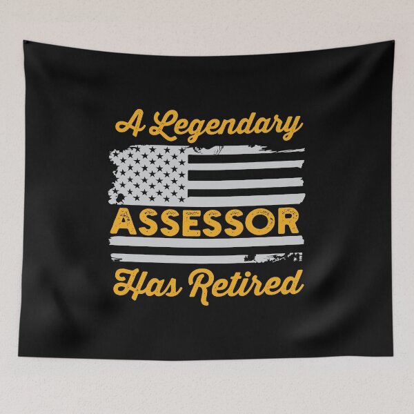 Item preview, A Legendary Assessor Has Retired: Funny Tax Assessor Gift designed and sold by Adexyl.
