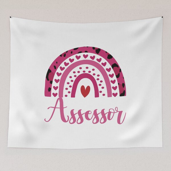 Item preview, Cool Rainbow Colorful Mom Girl Assessor: Funny Tax Assessor Gift designed and sold by Adexyl.