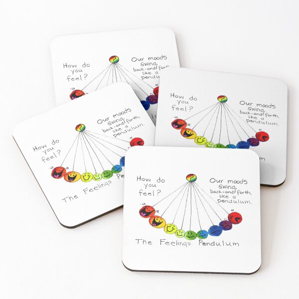 Item preview, The Feelings Pendulum - Colored designed and sold by Nalinne Jones.
