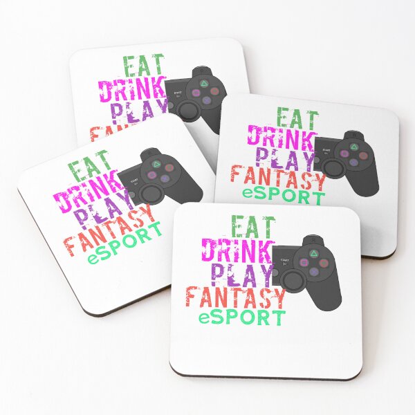 Item preview, Eat drink winning play fantasy sport game gamer vintage designed and sold by Fumar3065.