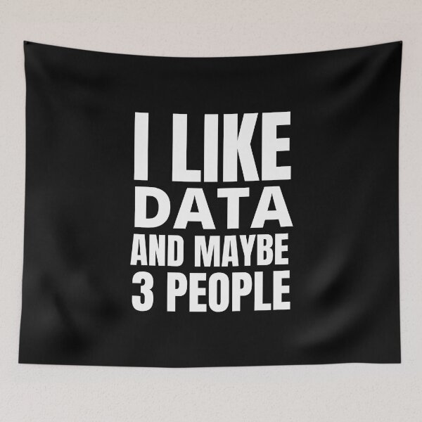 Item preview, I like Data and maybe 3 people designed and sold by TomorrowQuotes.