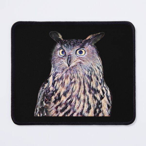 Item preview, Bird Barn Owl Watercolor Filter The Great Horned Owl designed and sold by Svenbjork.