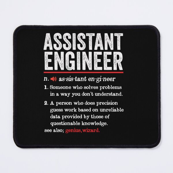 Item preview, Assistant Engineer Funny Definition: Funny Assistant Engineering Gift designed and sold by Adexyl.
