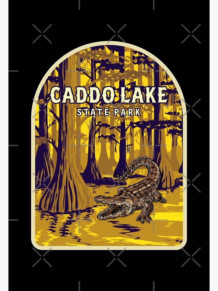 "Caddo Lake Alligator, Texas" Poster for Sale by positivpea Redbubble