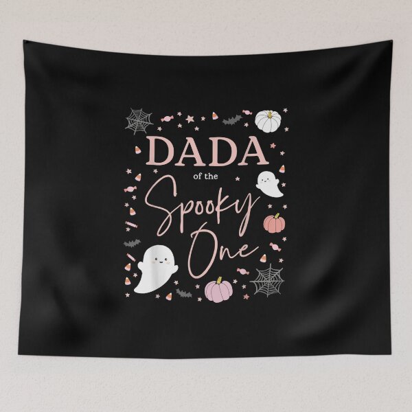 Item preview, Mens Dada of the Spooky One Girl First Birthday Pink Halloween designed and sold by Svenbjork.