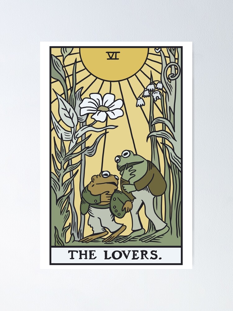 Thumbnail 2 of 3, Poster, Frog and toad <3 designed and sold by c-arlyb.