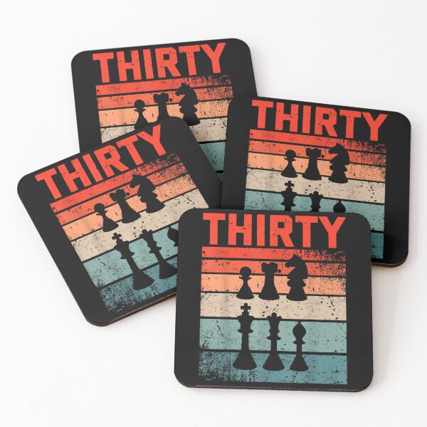 Item preview, 30th Birthday Retro Chess 30 Years Old Man Women designed and sold by Holvasterlund.
