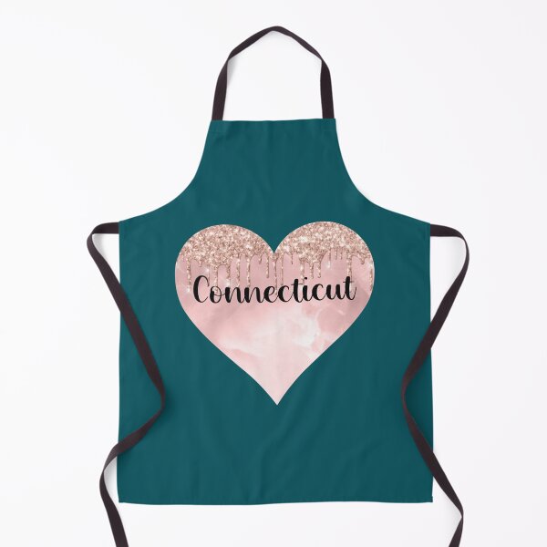 Item preview, Connecticut love glitter heart   designed and sold by StateAndCountry.