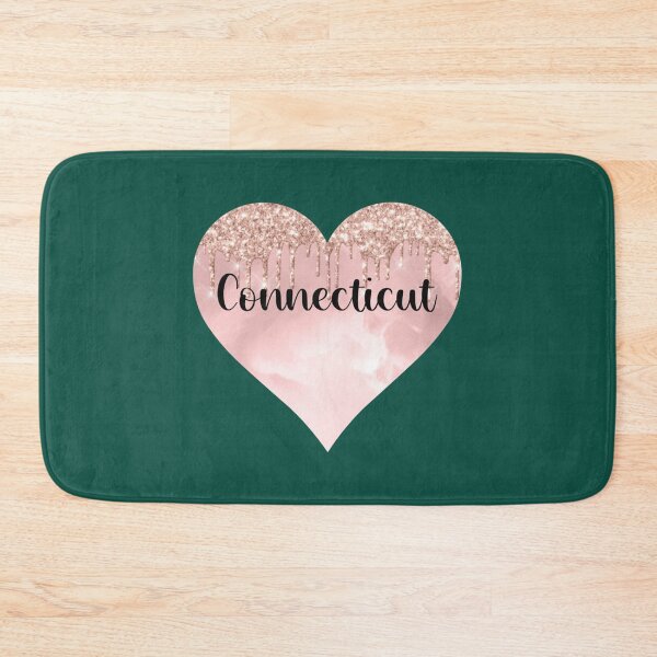 Item preview, Connecticut love glitter heart   designed and sold by StateAndCountry.