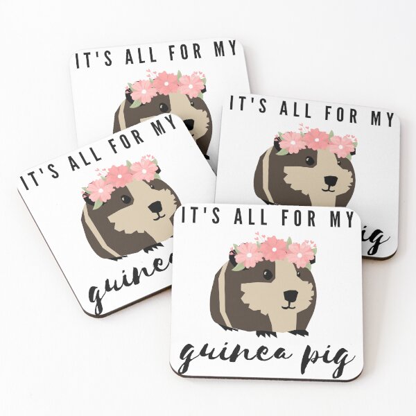 Item preview, Guinea Pig Flower Crown - brown guinea pig designed and sold by BlakeleyB.