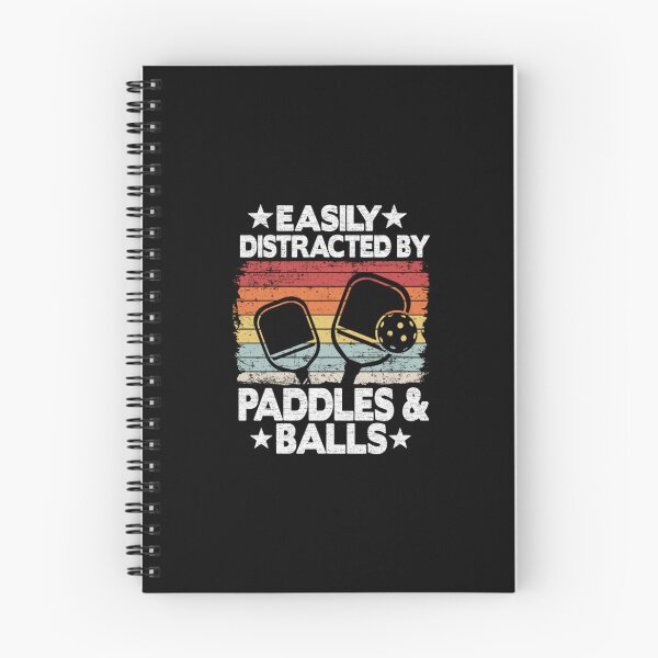 Item preview, Easily Distracted By Paddles & Balls Funny Pickleball designed and sold by achukylatao.