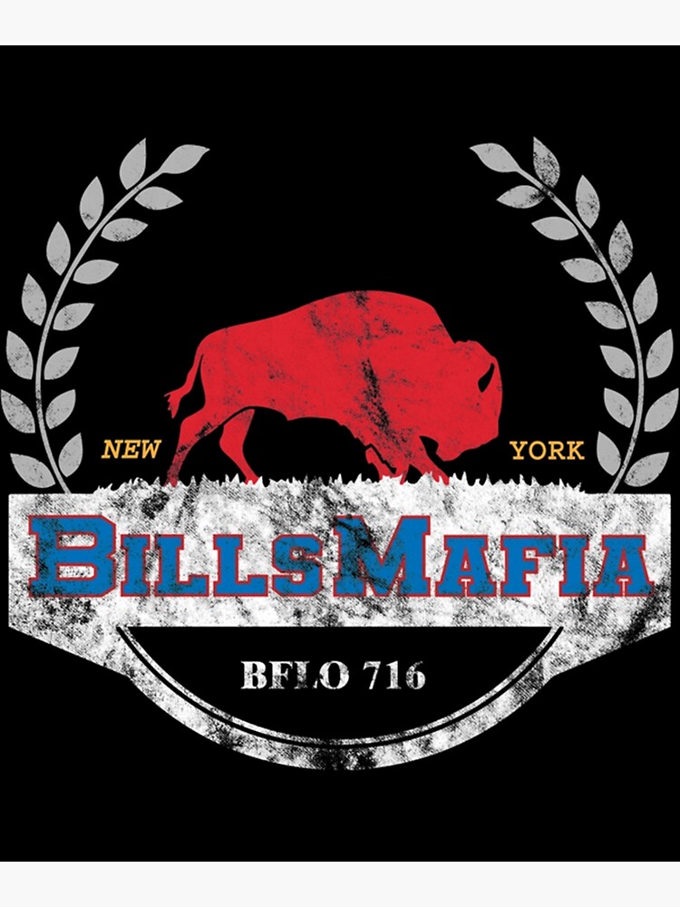 Buffalo Mafia For The 716 Embroidery, Buffalo Bills Mafia