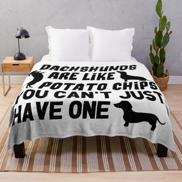 Item preview, Dachshunds Are Like Potato Chips You Can't Jut Have One designed and sold by TheAnimalZ00.
