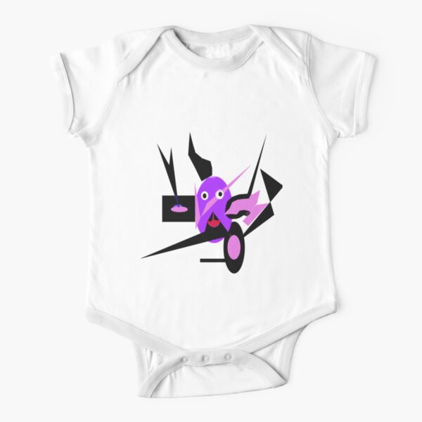 Beware!! Short Sleeve Baby One-Piece